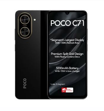 گوشی شیائومی Poco C71 4g دو سیم‌کارت 64 گیگابایت و رم 3 گیگابایت	