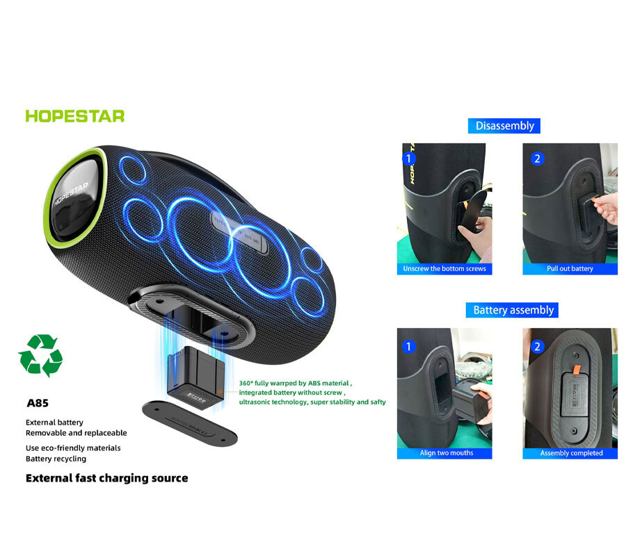اسپیکر HOPESTARمدل  A85