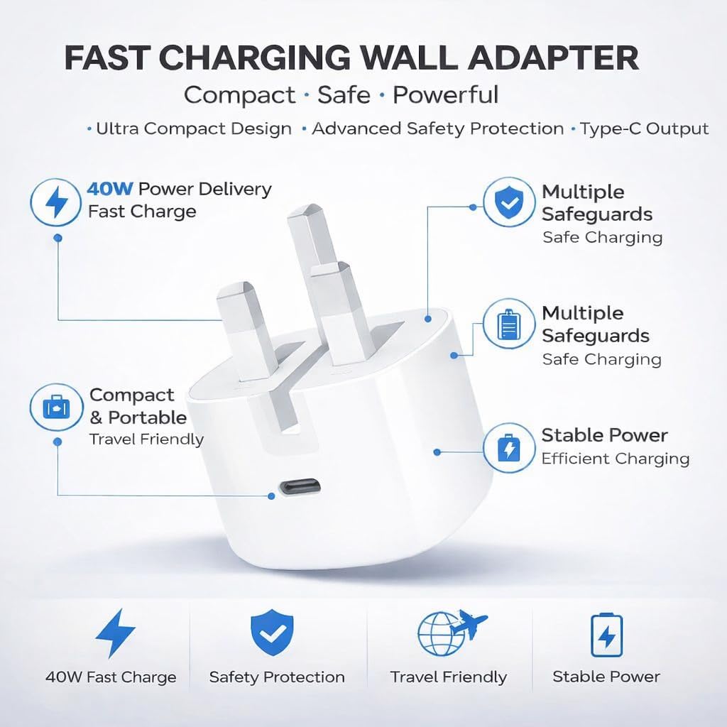 Apple 40W Adapter (ORG)
