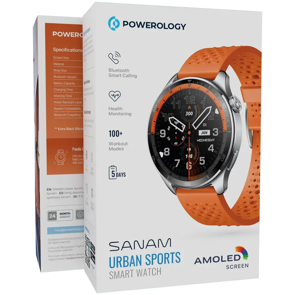 ساعت هوشمن پاورولوژی مدل SANAM Urban sports 22mm
