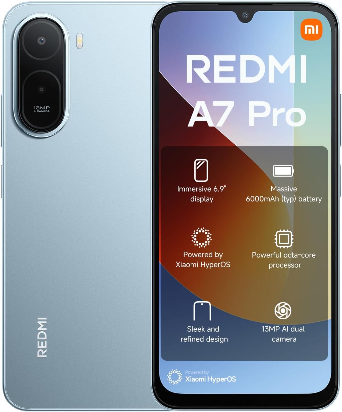 Redmi A7 PRO 128GB RAM 4GB