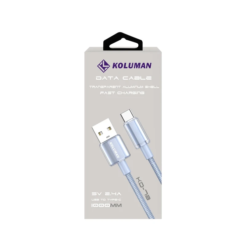 کابل کلومان مدل KD-78 USB-Taype c 