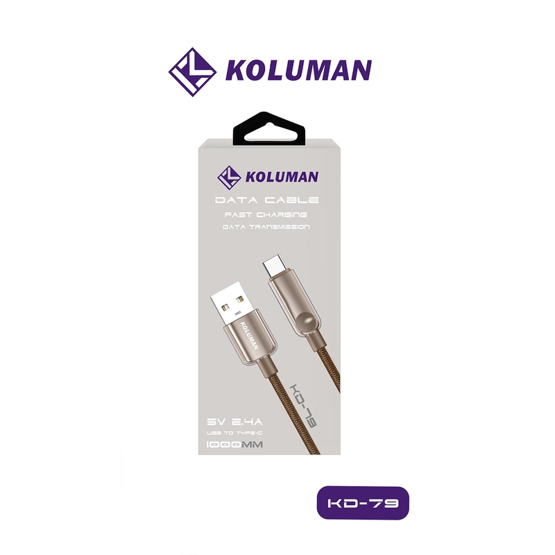 کابل کلومان مدل KD-79 USB-Taype c 