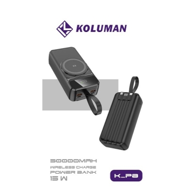 پاوربانک کلومن مدل K-P8 ظرفیت 30000 میلی آمپرساعت
