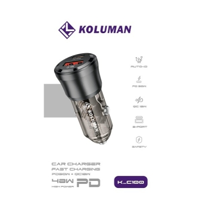شارژر فندکی کلومن مدل K-C100