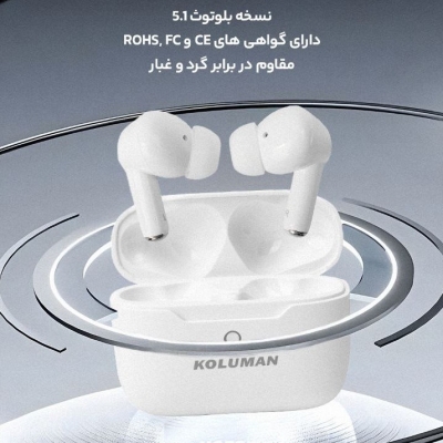 هندزفری بلوتوثی کلومن مدل K-TW29 ANC